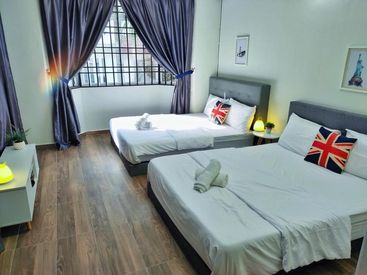 Semi-Detached, Up To 21 Pax, 4 Bedrooms, 3 Bathrooms, 4 Car Parks By Star Home Bayan Lepas Εξωτερικό φωτογραφία